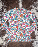 Sterling Kreek - Buy Myself Flowers Mesh Top - Apparel - Sterling Kreek - Bronco Western Supply Co.