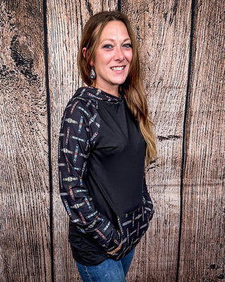 Sterling Kreek - Cinched Up T-Shirt Hoodie - Apparel - Sterling Kreek - Bronco Western Supply Co.