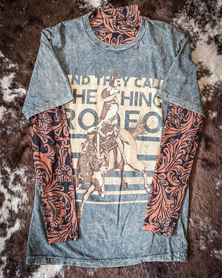 Sterling Kreek - Country Road Leather Mesh Top – Apparel from Bronco Western Supply Co.