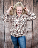 Sterling Kreek - Desert Sands Oversized Quarter Zip Pullover - Apparel - Sterling Kreek - Bronco Western Supply Co.