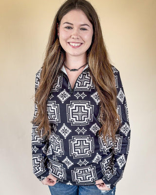 Sterling Kreek - Down In The Hills Fitted Pullover – Apparel from Bronco Western Supply Co.