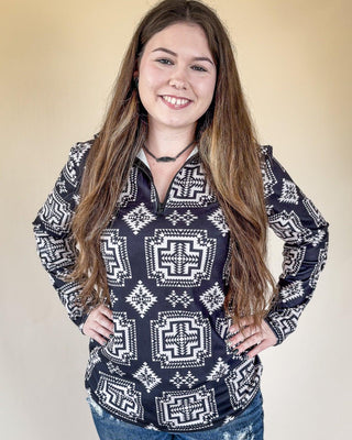 Sterling Kreek - Down In The Hills Fitted Pullover – Apparel from Bronco Western Supply Co.