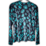 Sterling Kreek - Forever in Turquoise Mesh Top - Apparel - Sterling Kreek - Bronco Western Supply Co.