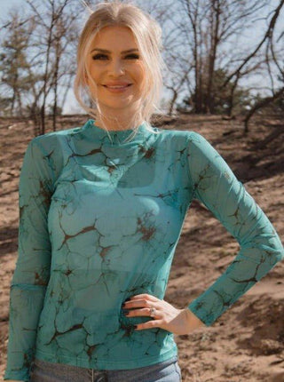 Sterling Kreek - Heading South Mesh Top – Apparel from Bronco Western Supply Co.