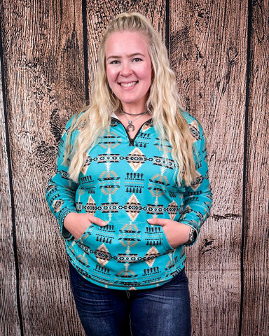 Sterling Kreek - Laramie Kreek Fitted Pullover - Apparel - Sterling Kreek - Bronco Western Supply Co.