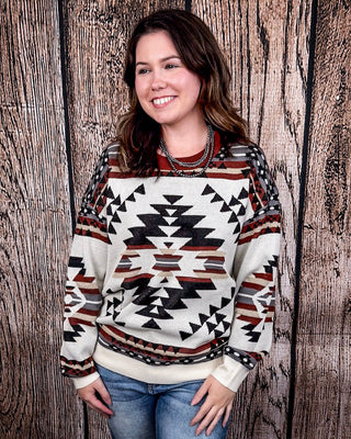 Sterling Kreek - Lean On Me Knit Sweater – Shirts & Tops from Bronco Western Supply Co.