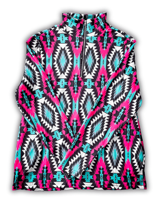 Sterling Kreek - Montezuma Quarter Zip Pullover – Apparel from Bronco Western Supply Co.