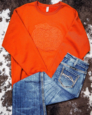 Sterling Kreek - Pumpkin Spice Pullover – Apparel from Bronco Western Supply Co.