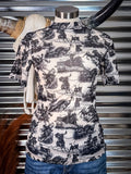 Sterling Kreek - Rodeo Road Short Sleeve Mesh Top - Apparel - Sterling Kreek - Bronco Western Supply Co.