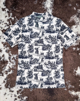 Sterling Kreek - Rodeo Road Short Sleeve Mesh Top – Apparel from Bronco Western Supply Co.