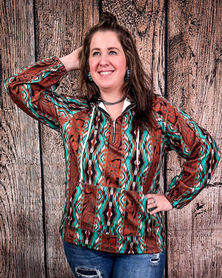 Sterling Kreek - Southbound Oversized Pullover Hoodie – Apparel from Bronco Western Supply Co.