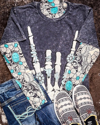 Sterling Kreek - Tattoos on This Town Mesh Top – Apparel from Bronco Western Supply Co.