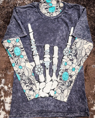 Sterling Kreek - Tattoos on This Town Mesh Top – Apparel from Bronco Western Supply Co.