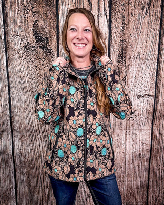 Sterling Kreek - Tattoos On This Town Soft Shell Jacket – Apparel from Bronco Western Supply Co.