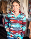 Sterling Kreek - Texas Rain Fitted Quarter Zip Pullover - Apparel - Sterling Kreek - Bronco Western Supply Co.