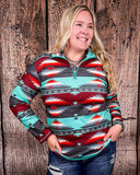 Sterling Kreek - Texas Rain Fitted Quarter Zip Pullover - Apparel - Sterling Kreek - Bronco Western Supply Co.