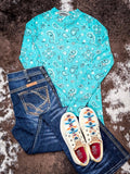 Sterling Kreek - The Bandana Babe Mesh Top - Apparel - Sterling Kreek - Bronco Western Supply Co.