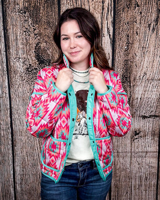 Sterling Kreek - The Brynella Aztec Jacket – Apparel from Bronco Western Supply Co.