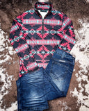 Sterling Kreek - The Crimson Valley Quarter Zip Pullover - Apparel - Sterling Kreek - Bronco Western Supply Co.