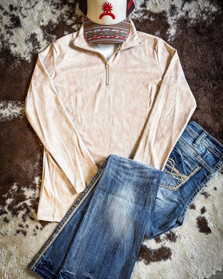 Sterling Kreek - The Dusty Roads Quarter Zip Pullover - Apparel - Sterling Kreek - Bronco Western Supply Co.