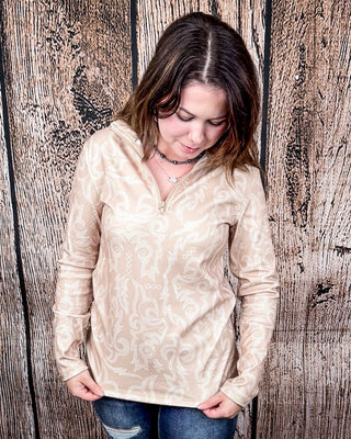 Sterling Kreek - The Dusty Roads Quarter Zip Pullover – Apparel from Bronco Western Supply Co.