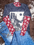 Sterling Kreek - The Stars At Night Mesh Top - Apparel - Sterling Kreek - Bronco Western Supply Co.