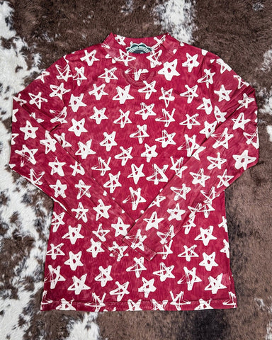 Sterling Kreek - The Stars At Night Mesh Top - Apparel - Sterling Kreek - Bronco Western Supply Co.