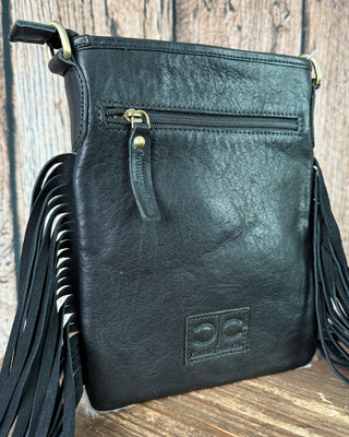 Stockyard Checkered Cowhide Fringe Purse by Countryside Co. – Purses & Wallets from Bronco Western Supply Co.