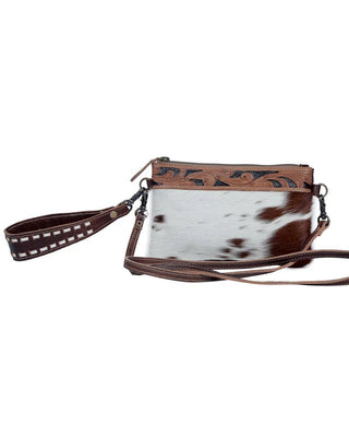 Streaks Delight Hair-On Leather Crossbody Bag by Myra Bag – Purses & Wallets from Bronco Western Supply Co.