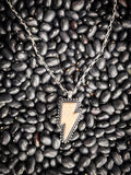 Striker White Lightning Bolt Necklace - Jewelry - Western Jewelry - Bronco Western Supply Co.