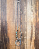 Sundown Blossom Fashion Necklace Set - Jewelry - Blue Tortoise - Bronco Western Supply Co.