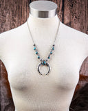 Sundown Blossom Fashion Necklace Set - Jewelry - Blue Tortoise - Bronco Western Supply Co.