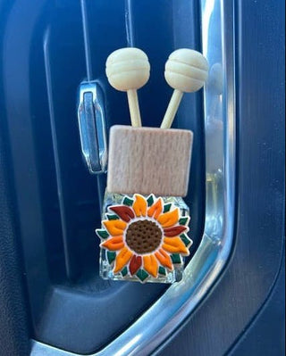 Sunflower Vent Clip Car Diffuser in Western Sky – Accessories from Bronco Western Supply Co.