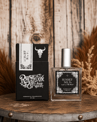 Sunset No. 9 Perfume by R. Rebellion – Bath from Bronco Western Supply Co.