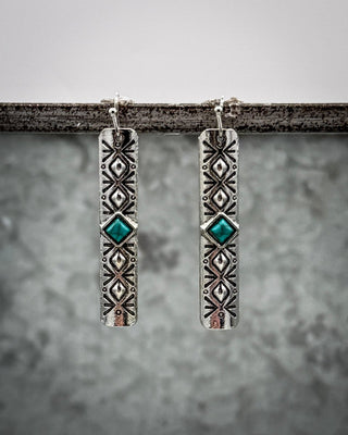 Sutton Bar Dangle Earrings – Jewelry from Bronco Western Supply Co.