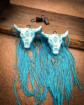 Sweet Range Bull Skull Car Vent Clip Freshies in Baja Cactus Blossom – Accessories from Bronco Western Supply Co.