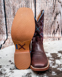 Taffy Twisted X Women's 11" Tech X Boot - Chocolate Truffle and Dark Brown - Women's Boots - Twisted X - Bronco Western Supply Co.