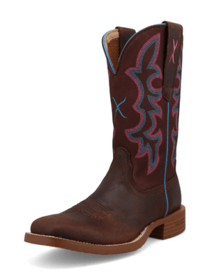 Taffy Twisted X Women's 11" Tech X Boot - Chocolate Truffle and Dark Brown – Women's Boots from Bronco Western Supply Co.