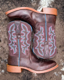 Taffy Twisted X Women's 11" Tech X Boot - Chocolate Truffle and Dark Brown - Women's Boots - Twisted X - Bronco Western Supply Co.
