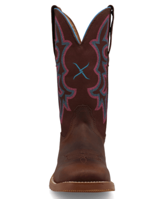 Taffy Twisted X Women's 11" Tech X Boot - Chocolate Truffle and Dark Brown – Women's Boots from Bronco Western Supply Co.