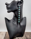 Teal Mesa Drop Fashion Earrings - Jewelry - Blue Tortoise - Bronco Western Supply Co.