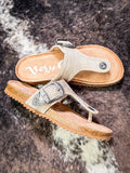 Texas Sandal in Cream by Very G - Women's Shoes - Very G - Bronco Western Supply Co.
