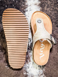 Texas Sandal in Cream by Very G - Women's Shoes - Very G - Bronco Western Supply Co.