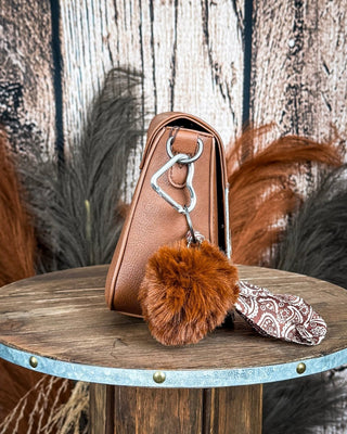 The Calamity Hair - On Crossbody in Brown by Trinity Ranch – Purses & Wallets from Bronco Western Supply Co.