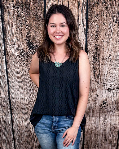 The Caldera Tank - Black - Shirts & Tops - Andree by Unit - Bronco Western Supply Co.