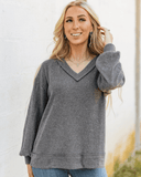 The Hadley Top - Charcoal - Shirts & Tops - Andree by Unit - Bronco Western Supply Co.