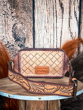 The Marlowe Tooled Leather Fanny Pack – Purses & Wallets from Bronco Western Supply Co.