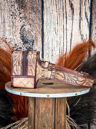 The Marlowe Tooled Leather Fanny Pack – Purses & Wallets from Bronco Western Supply Co.