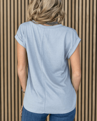 The Sloan Top - Pearl Grey – Shirts & Tops from Bronco Western Supply Co.