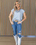 The Sloan Top - Pearl Grey - Shirts & Tops - Andree by Unit - Bronco Western Supply Co.